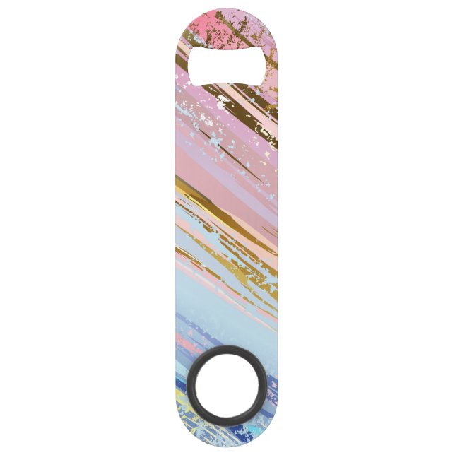 Textured Pink Background Bar Key (Front)