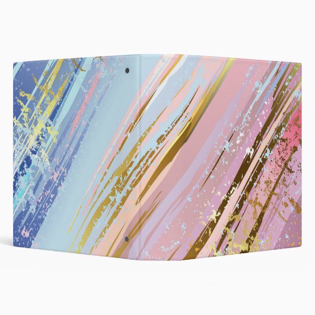 Textured Pink Background Binder (Background)