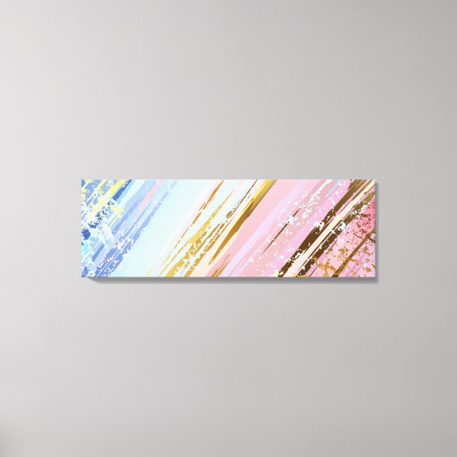 Textured Pink Background Canvas Print (Front)