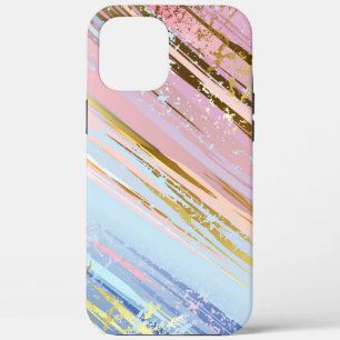 Textured Pink Background iPhone 12 Pro Max Case
