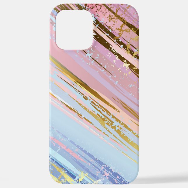 Textured Pink Background iPhone Case (Back)