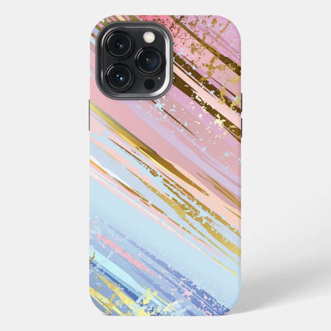 Textured Pink Background iPhone Case (Back)