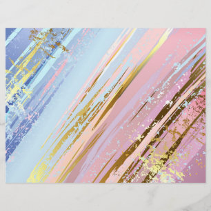 Textured Pink Background Letterhead