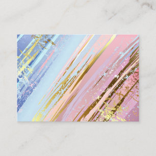 Textured Pink Background Loyalty Card