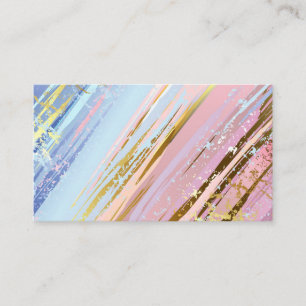 Textured Pink Background Loyalty Card