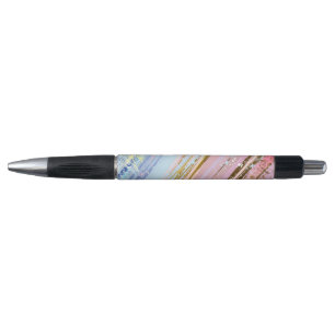 Textured Pink Background Pen