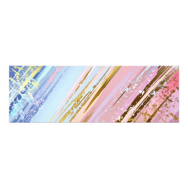 Textured Pink Background Photo Print (Front)