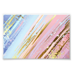 Textured Pink Background Photo Print