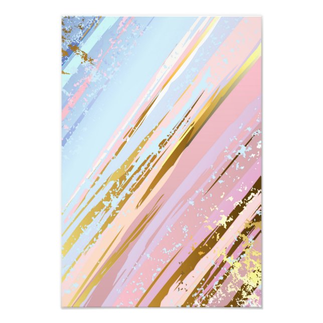 Textured Pink Background Photo Print (Front)