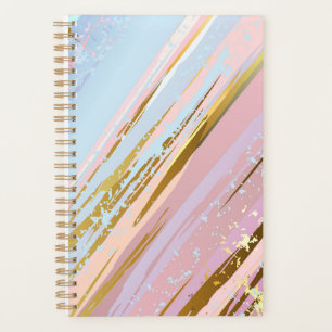 Textured Pink Background Planner
