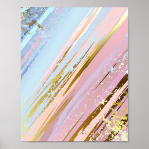 Textured Pink Background Poster