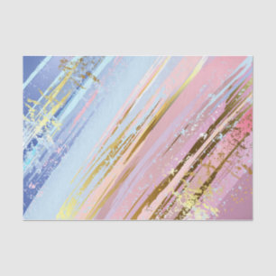 Textured Pink Background Tissue Paper