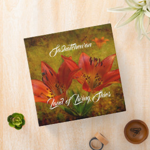 Textured Prairie Icon Binder