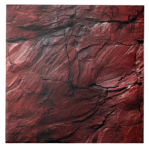 Textured Red Rocks Tile