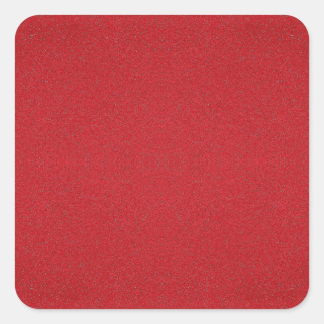 Textured Red Sticker – Customizable Matte Look (Front)