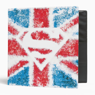Textured S-Shield Over Flag Binder