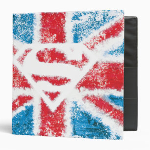 Textured S-Shield Over Flag Binder