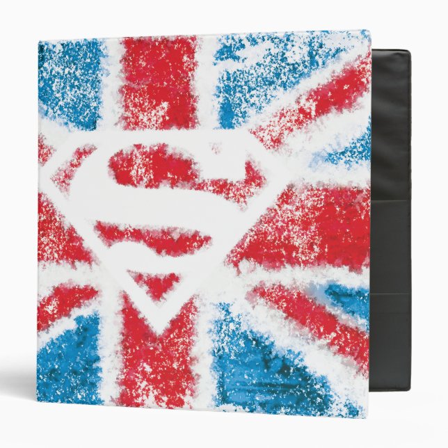 Textured S-Shield Over Flag Binder (Front/Inside)