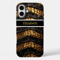 Textured snakeskin details from a venomous serpent