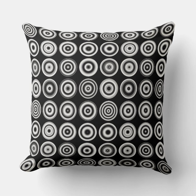 Textured Spots 02 Throw Pillow (Front)