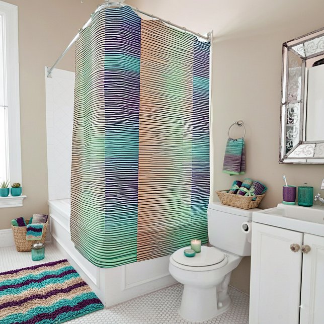 Textured stripes in muted tones (Creator Uploaded)