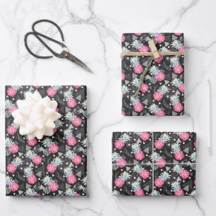 Textured Triangle Pineapple Pattern Wrapping Paper Sheet