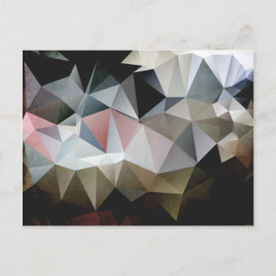 Textured Triangles Postcard
