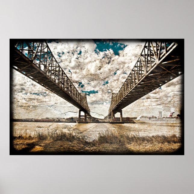 Textured Twin Span Poster (Front)