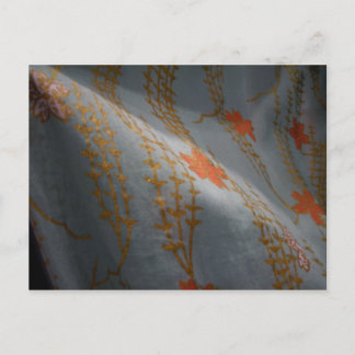 Textured wishes postcard