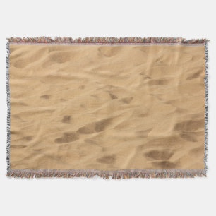 Textured yellow desert sand background. throw blanket