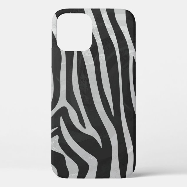 Textured Zebra Pattern Case-Mate iPhone Case (Back)