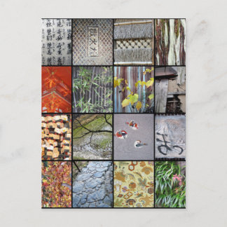 Textures of Japan Postcard