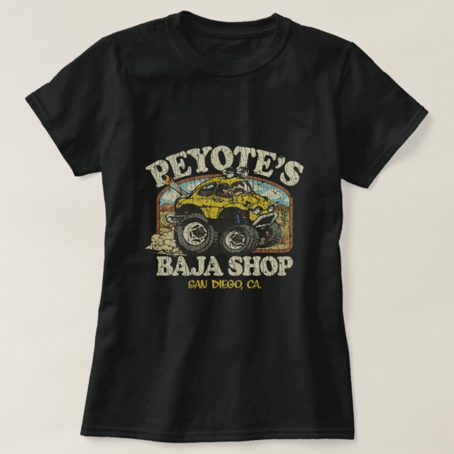 Teyote’s Baja Shop 1974 T-Shirt (Design devant)