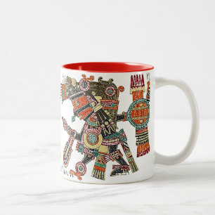 Tezcatlipoca - Smoking Mirrors Two-Tone Coffee Mug