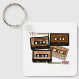 Tezeta Throwback Tunes Cassette Tape Keychain