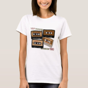 Tezeta Throwback Tunes Cassette Tape T-Shirt