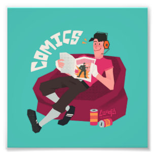 Tf2 Scout comics small art print