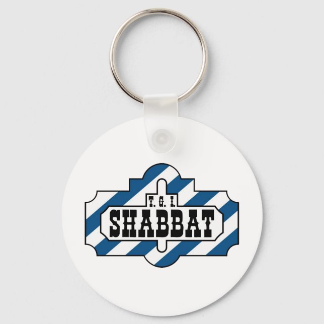TGI SHABBAT KEYCHAIN (Front)