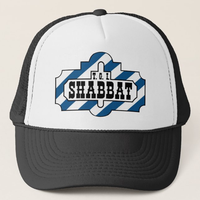 TGI SHABBAT TRUCKER HAT (Front)