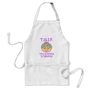 TGIF Grandma Standard Apron