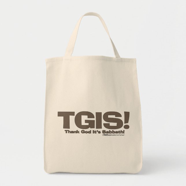 TGIS Sabbath design Tote Bag (Front)