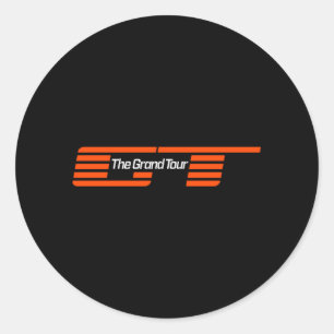 Tgt Speed Gt Classic Round Sticker