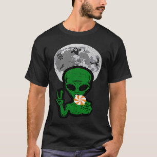 Th Alien Eating Candy Costume Halloween Party Gift T-Shirt