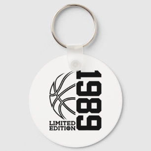 &#; th Birthday Sketll Limited Edition 1989 Keychain