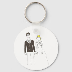 Th creepy wedding 2 keychain