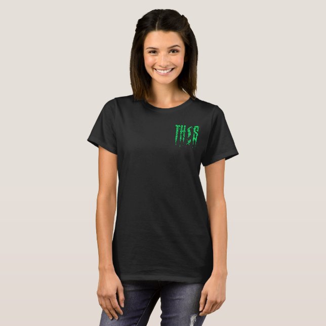 TH!S Grime Logo T Shirt [Women's; All Colours] (Front Full)