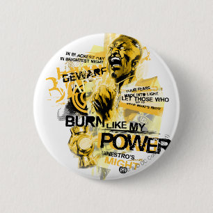 Thaal Sinestro 10 2 Inch Round Button