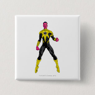 Thaal Sinestro 4 2 Inch Square Button