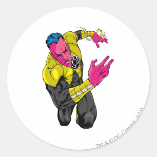 Thaal Sinestro 7 Classic Round Sticker