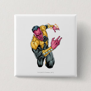 Thaal Sinestro 8 2 Inch Square Button